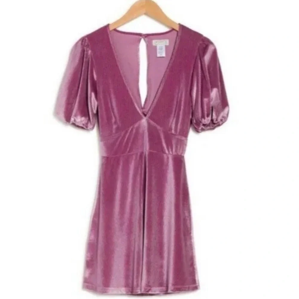 🤖 440. L*Space Ruby XS Dress Velvet NWT Retail $130 - Picture 6 of 6